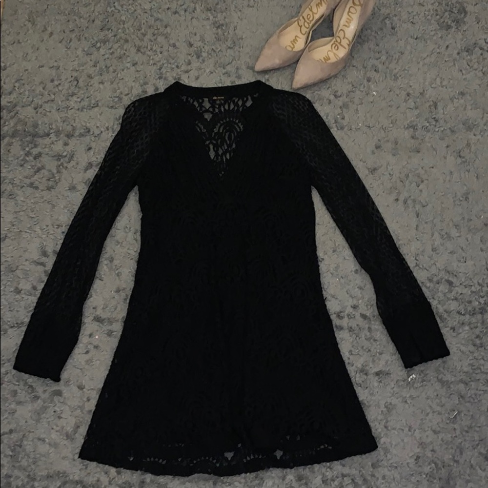 Lacy black dress
